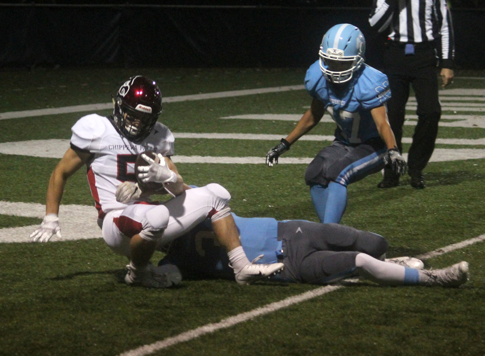 Chi-Hi football at Eau Claire North 10-5-18
